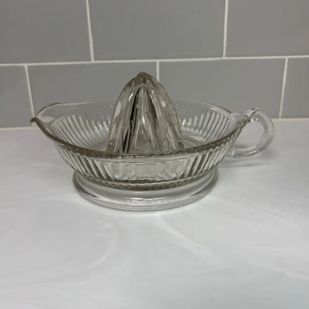 Ribbed Clear Glass 6